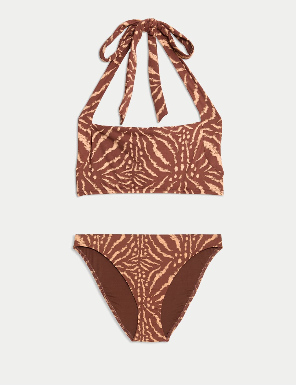 Printed Padded Halterneck Bikini Set 1 of 6