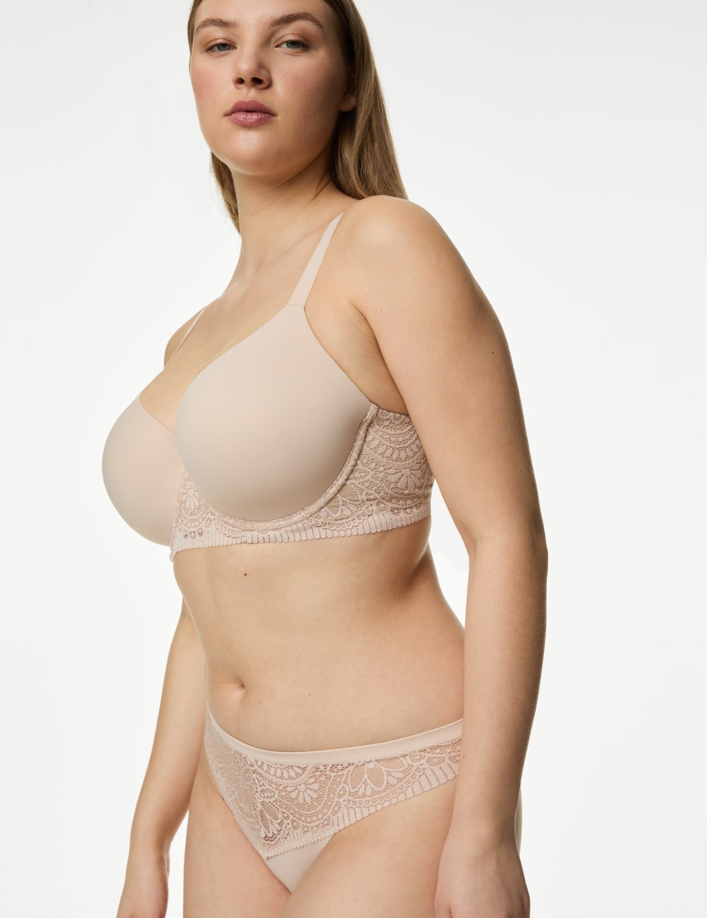 Body Soft™ Wired Full Cup T-Shirt Bra Set F-H