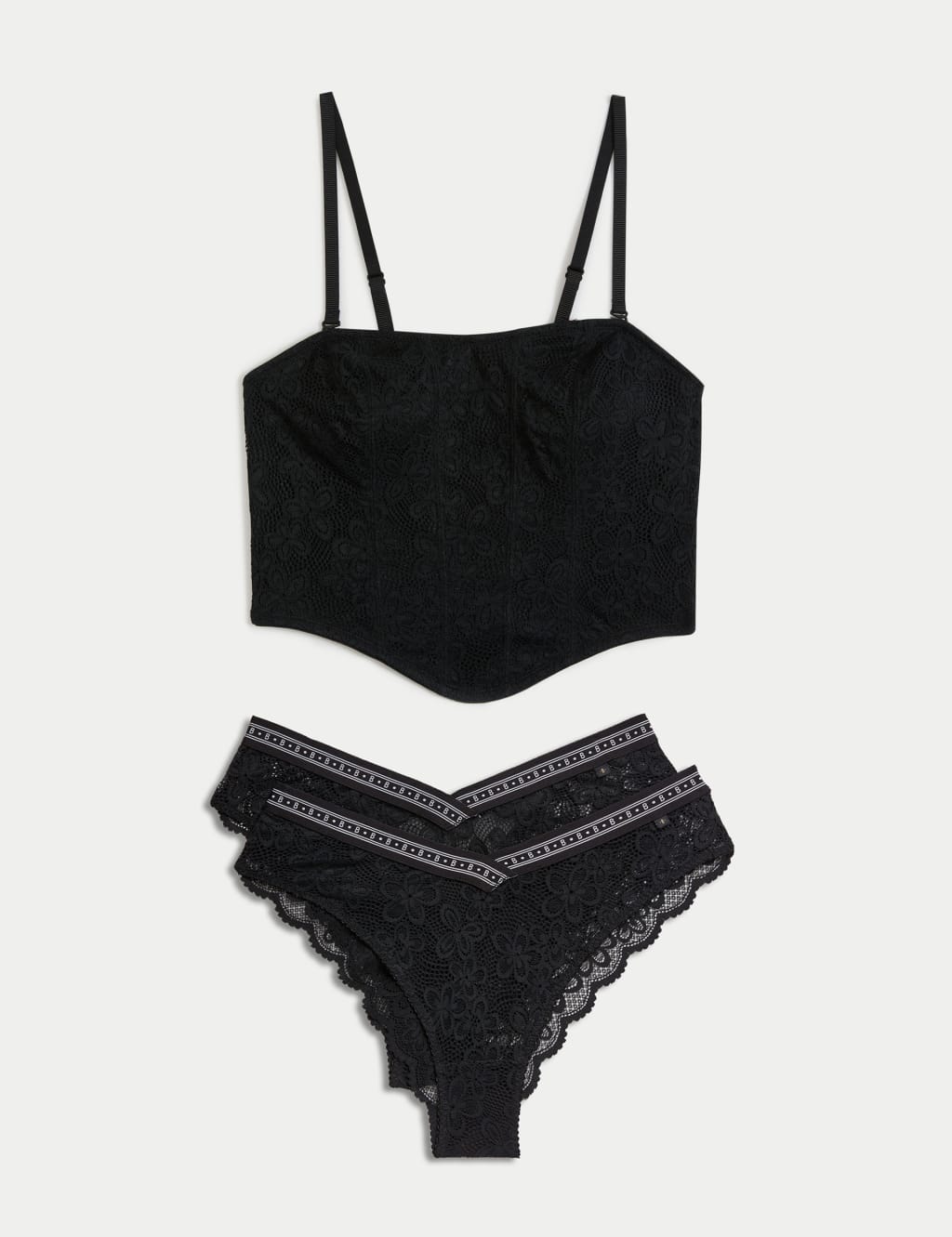 Cleo Lace Corset Set 1 of 6