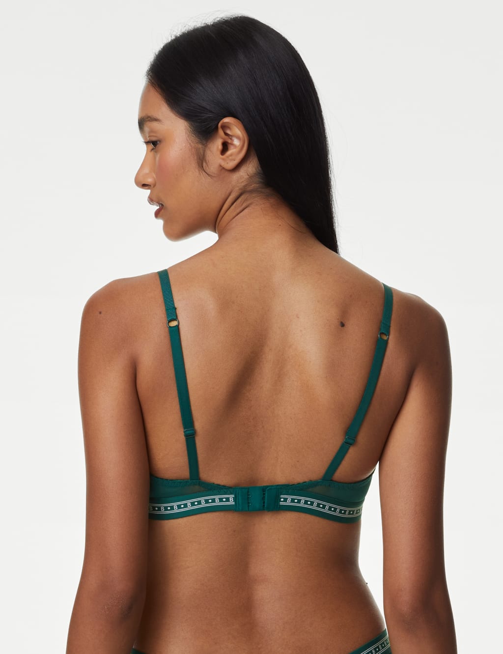 Cleo Lace Wired Balcony Bra Set A-G 4 of 6