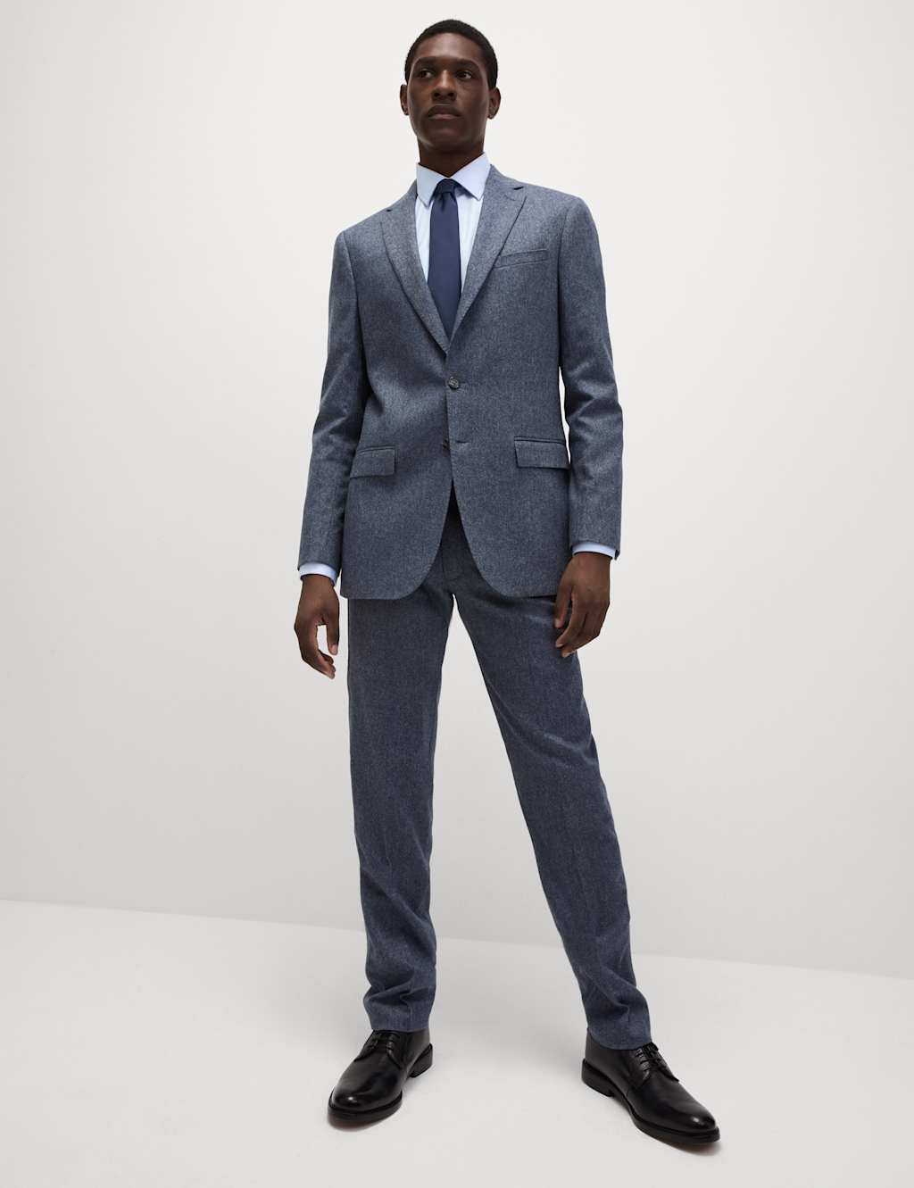 Tailored Fit Wool Rich Tweed Suit 1 of 6