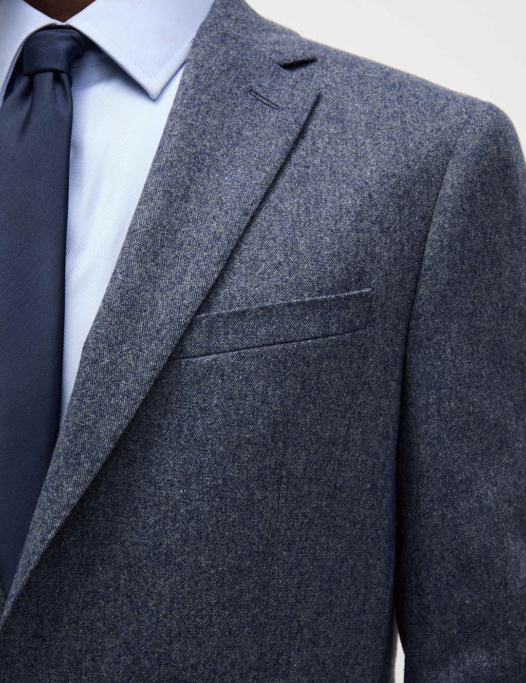 Tailored Fit Wool Rich Donegal Suit 2 of 6