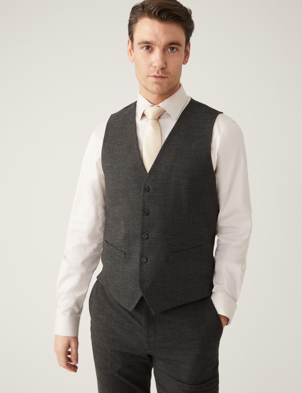 Slim Fit Puppytooth Suit 1 of 6