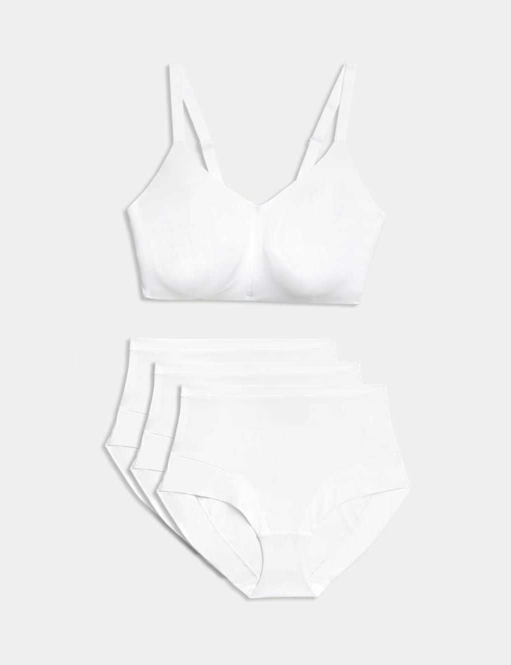 Flexifit™ Non-Wired Full Cup Bra Set F-H 1 of 6