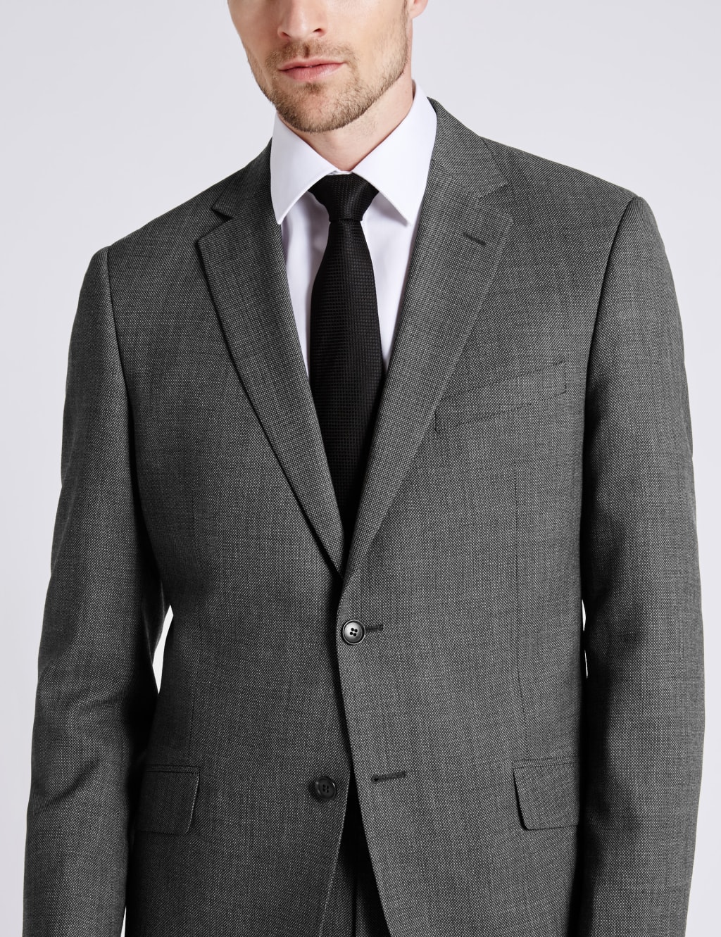 Grey Regular Fit Suit 4 of 9