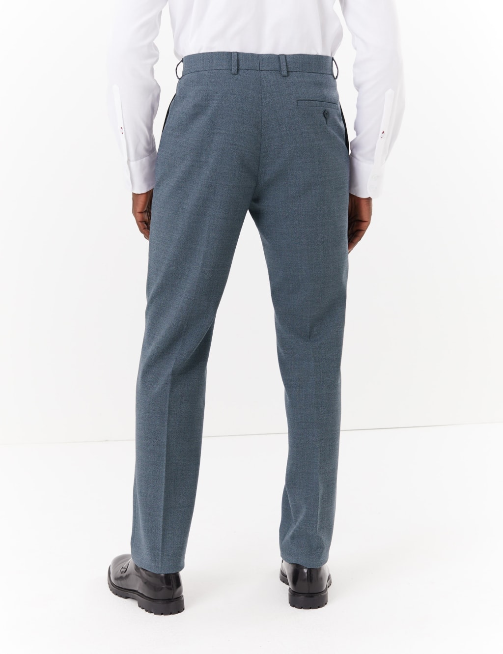 Blue Regular Fit 3 Piece Suit 7 of 7