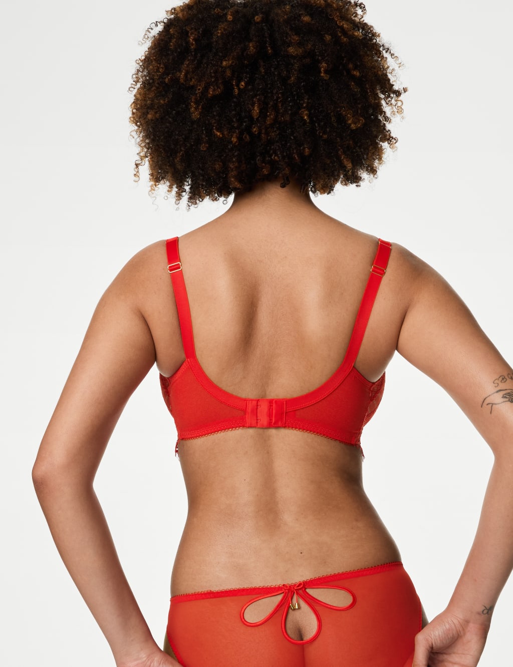Christelle Lace Wired Plunge Bra Set F-H 2 of 4