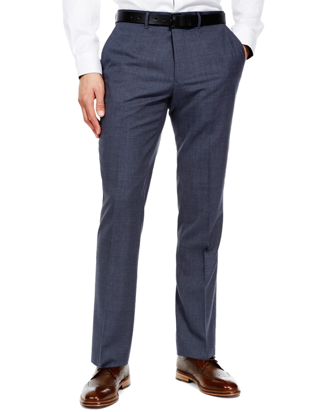 Blue Slim Fit Suit 7 of 8