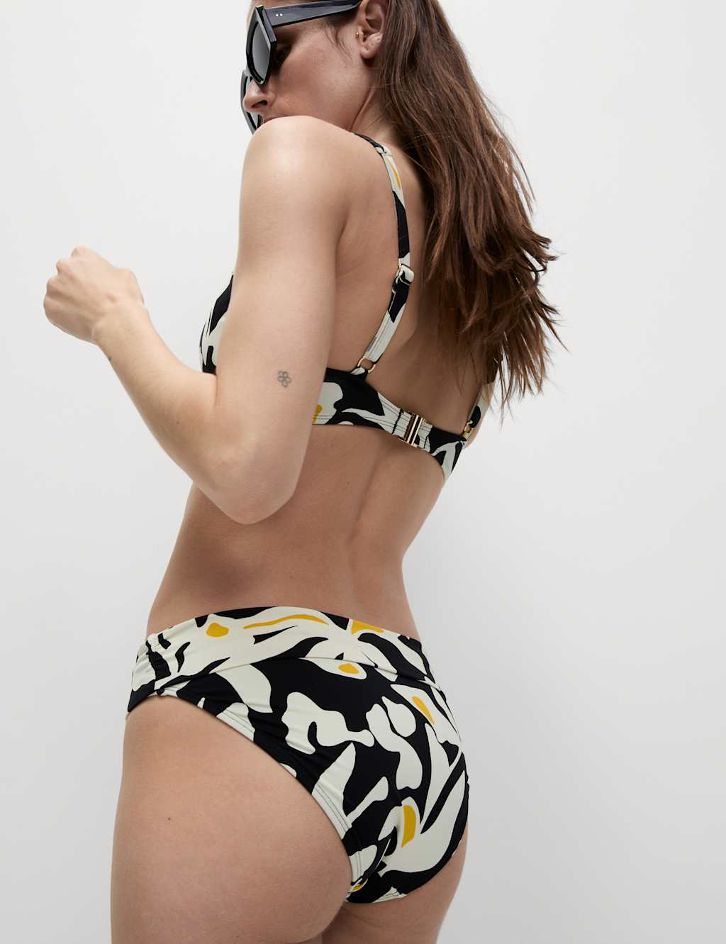 Printed Padded Plunge Bikini Set 6 of 6