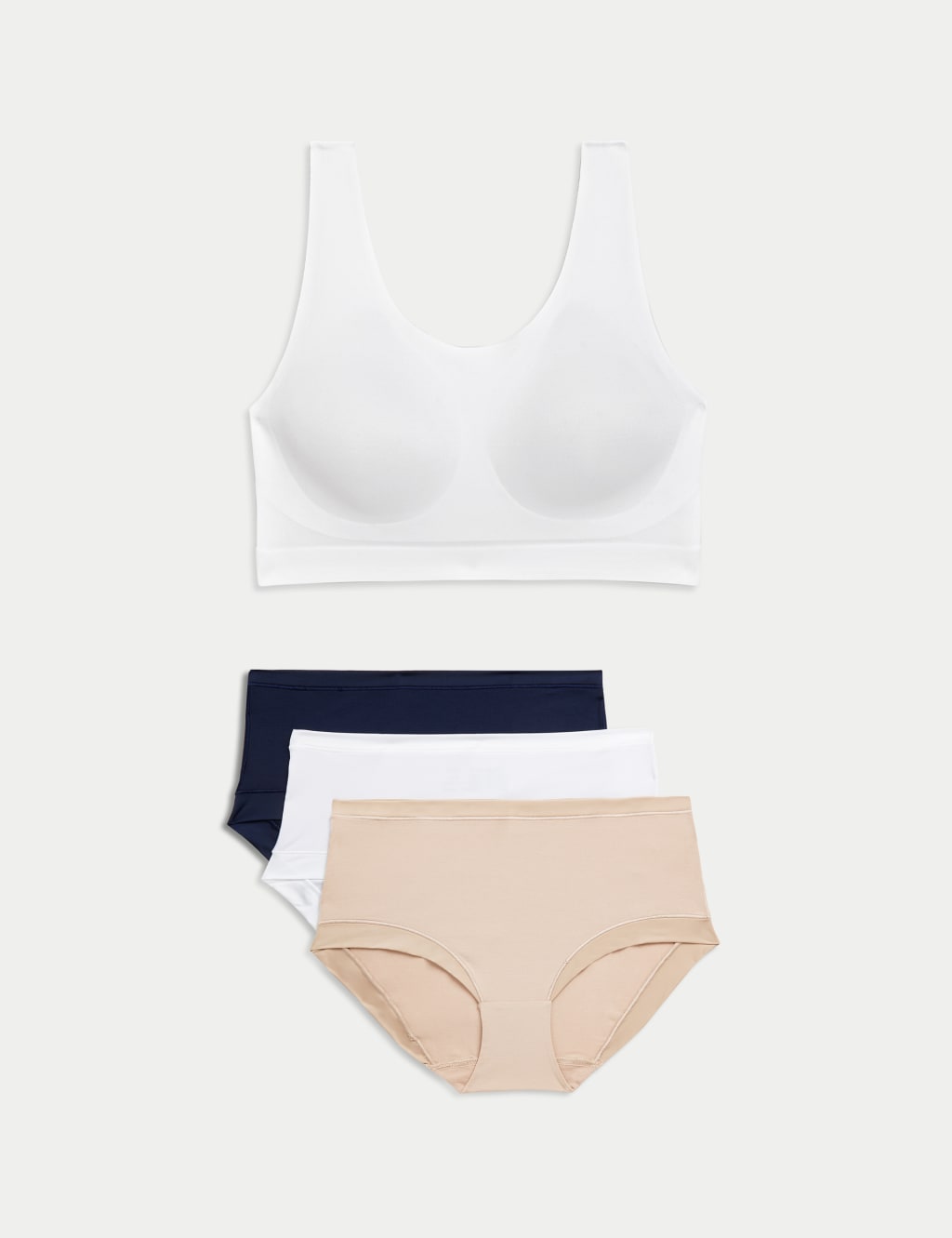 Flexifit™ Non Wired Crop Top Set 1 of 4