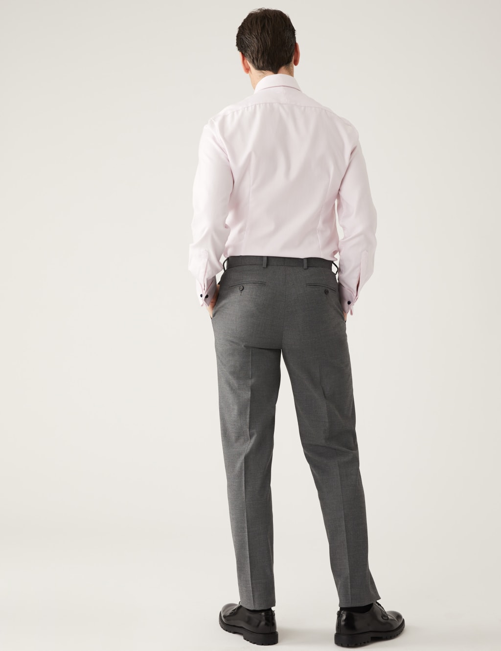 Regular Fit Sharkskin Suit 6 of 6