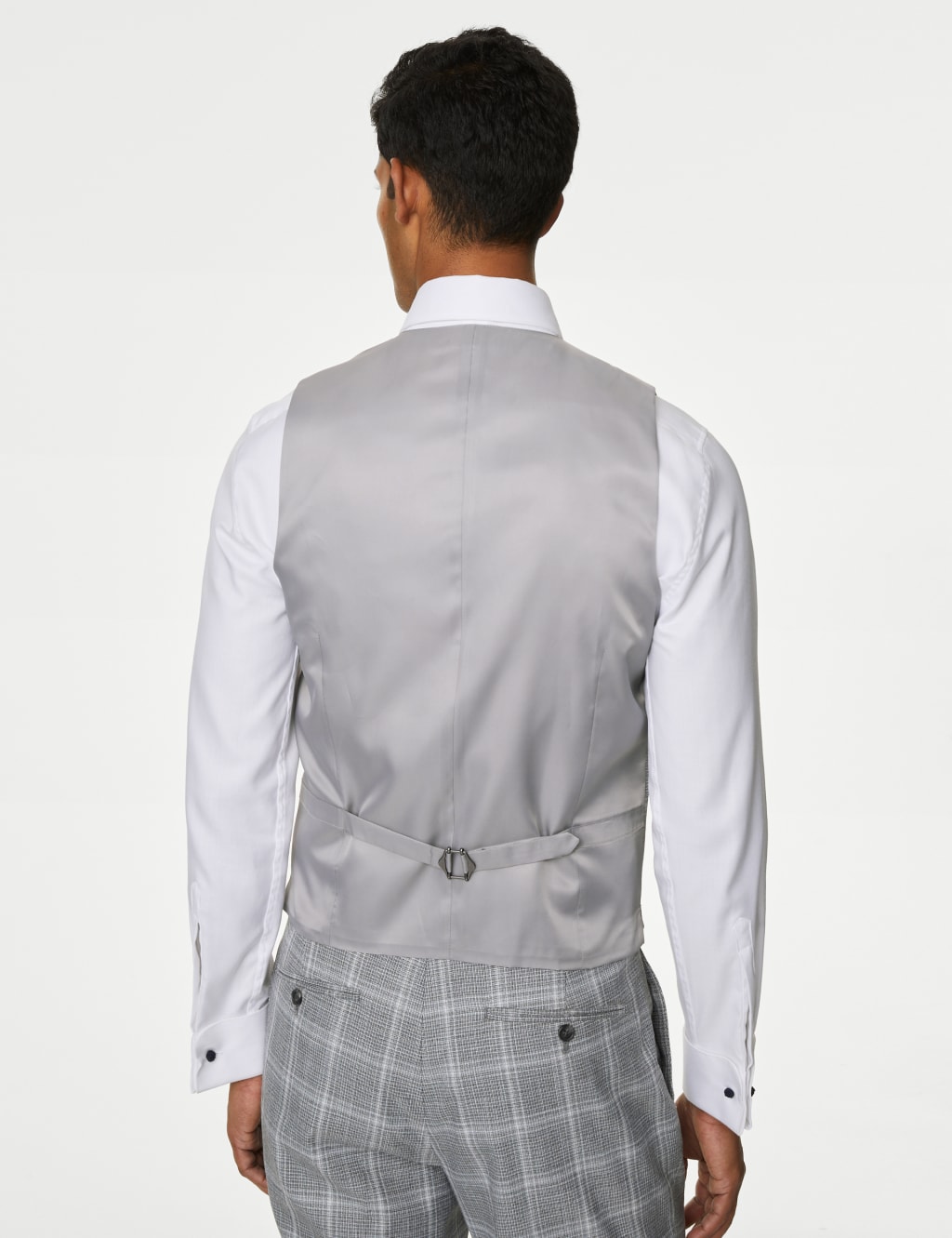 Slim Fit Check Stretch Suit 2 of 6
