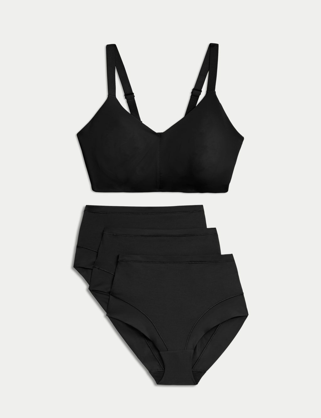 Flexifit™ Non-Wired Full Cup Bra Set F-H 1 of 6