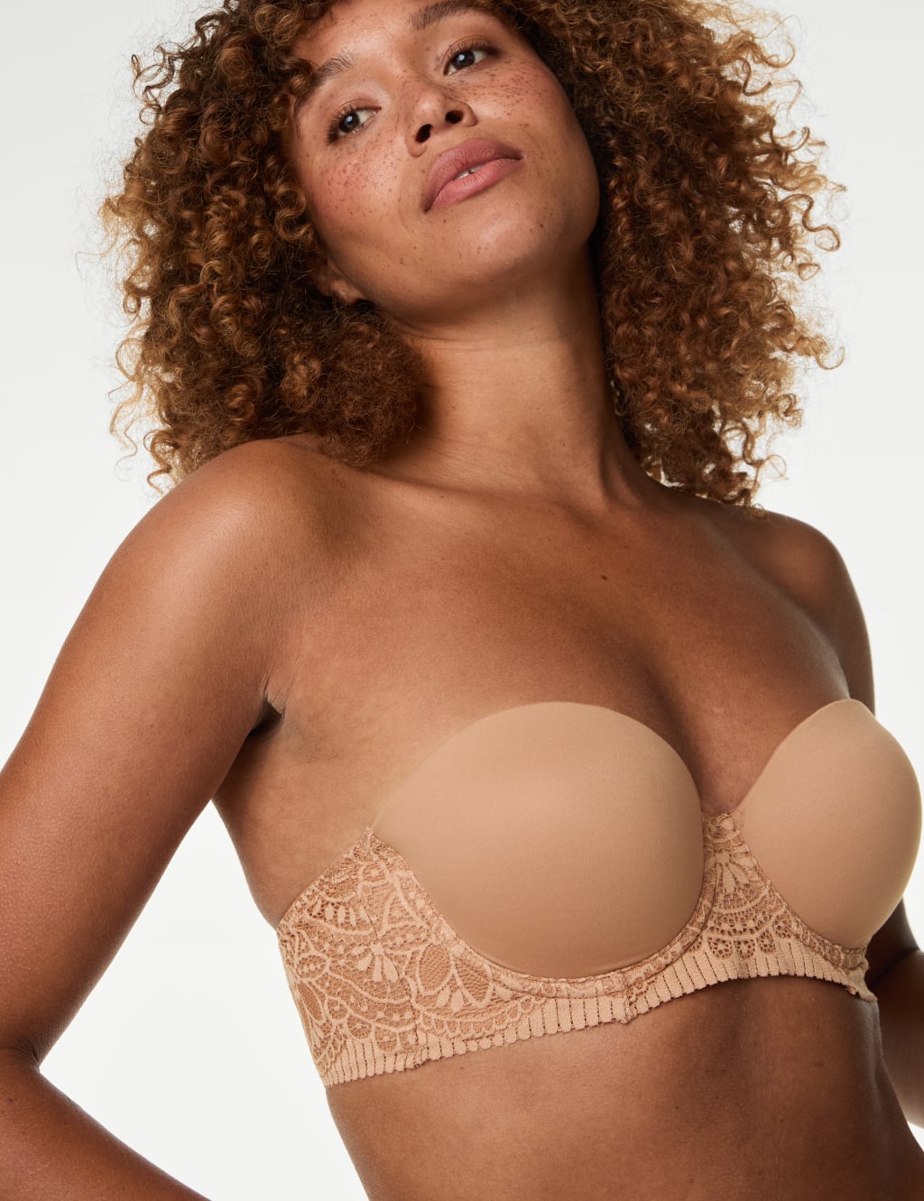 Body Soft™ Wired Strapless Bra Set A-E 1 of 7