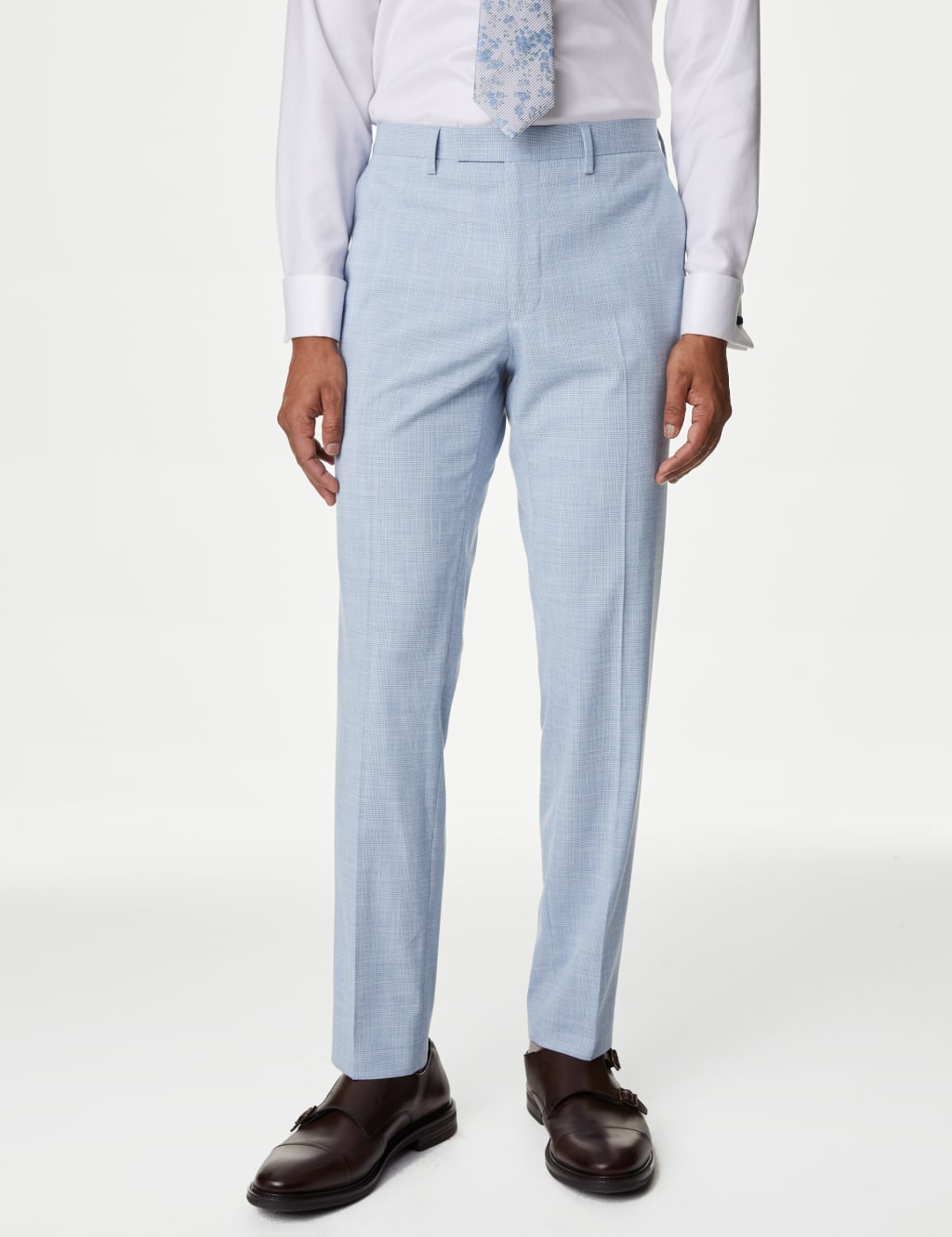 Slim Fit Prince of Wales Check Suit 4 of 5