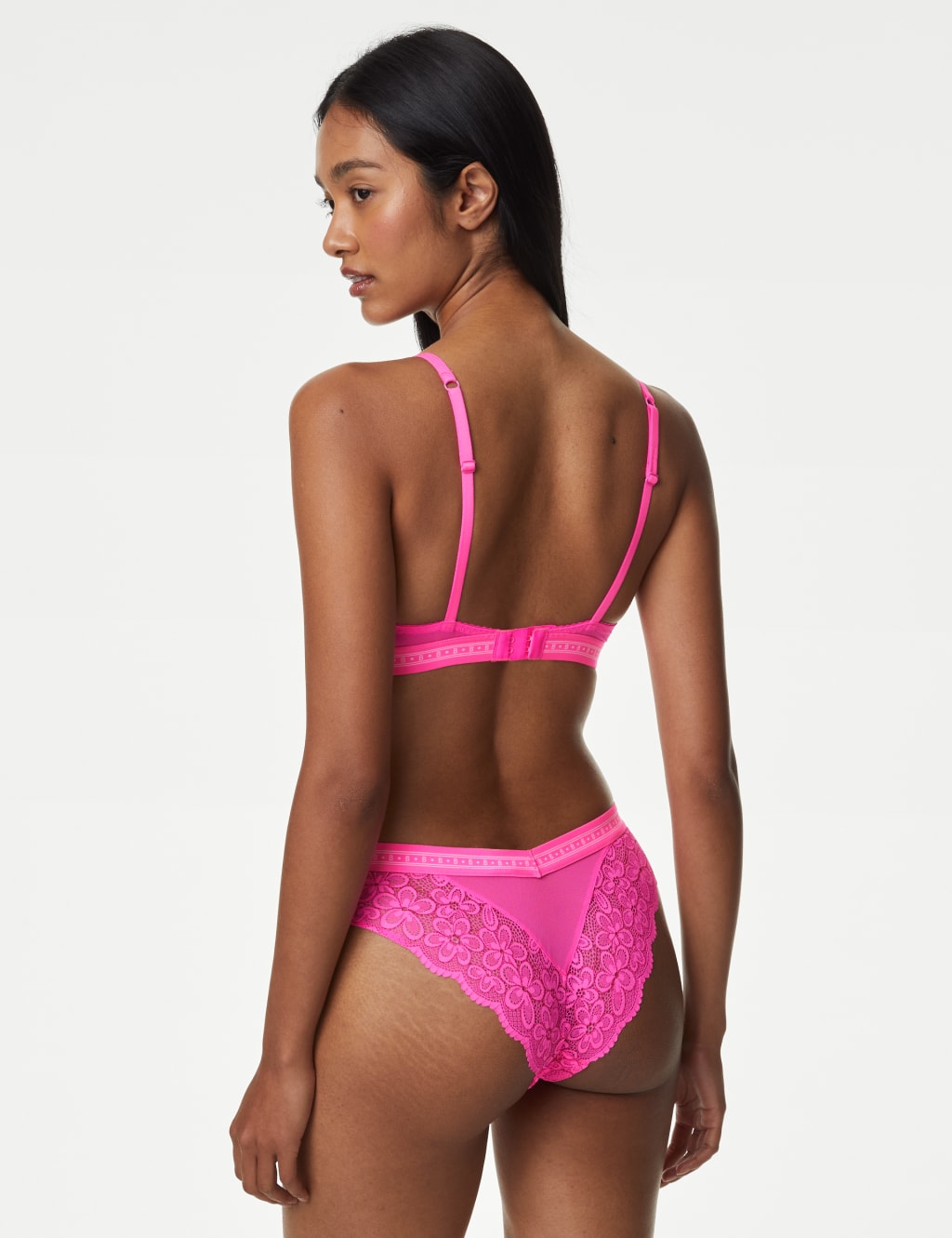 Cleo Wired Plunge Bra Set A-E 6 of 6