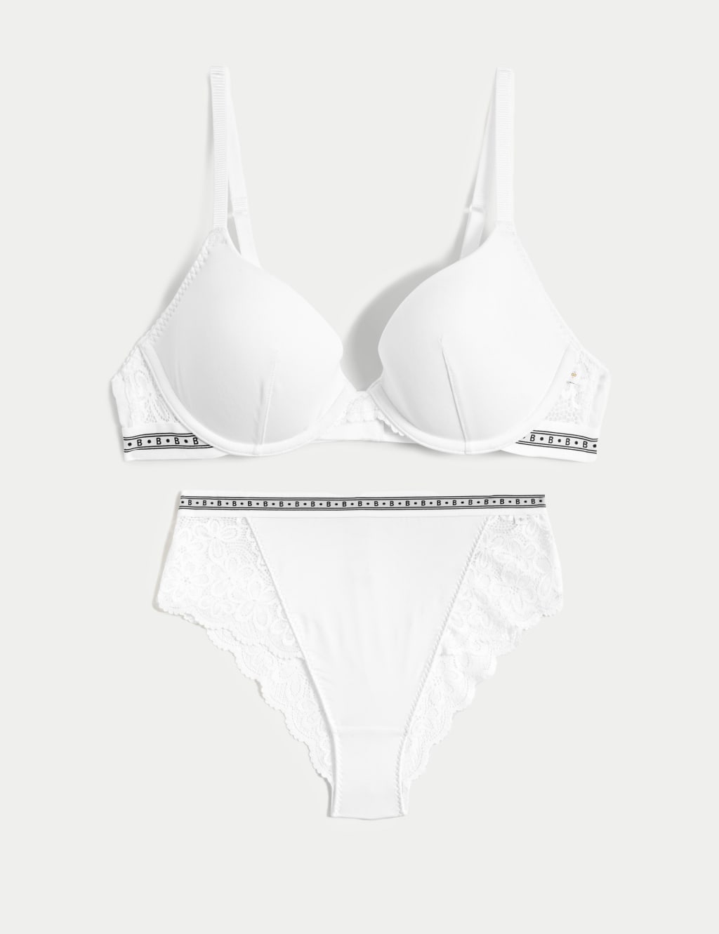 Cleo Wired Plunge Bra Set A-E 1 of 6