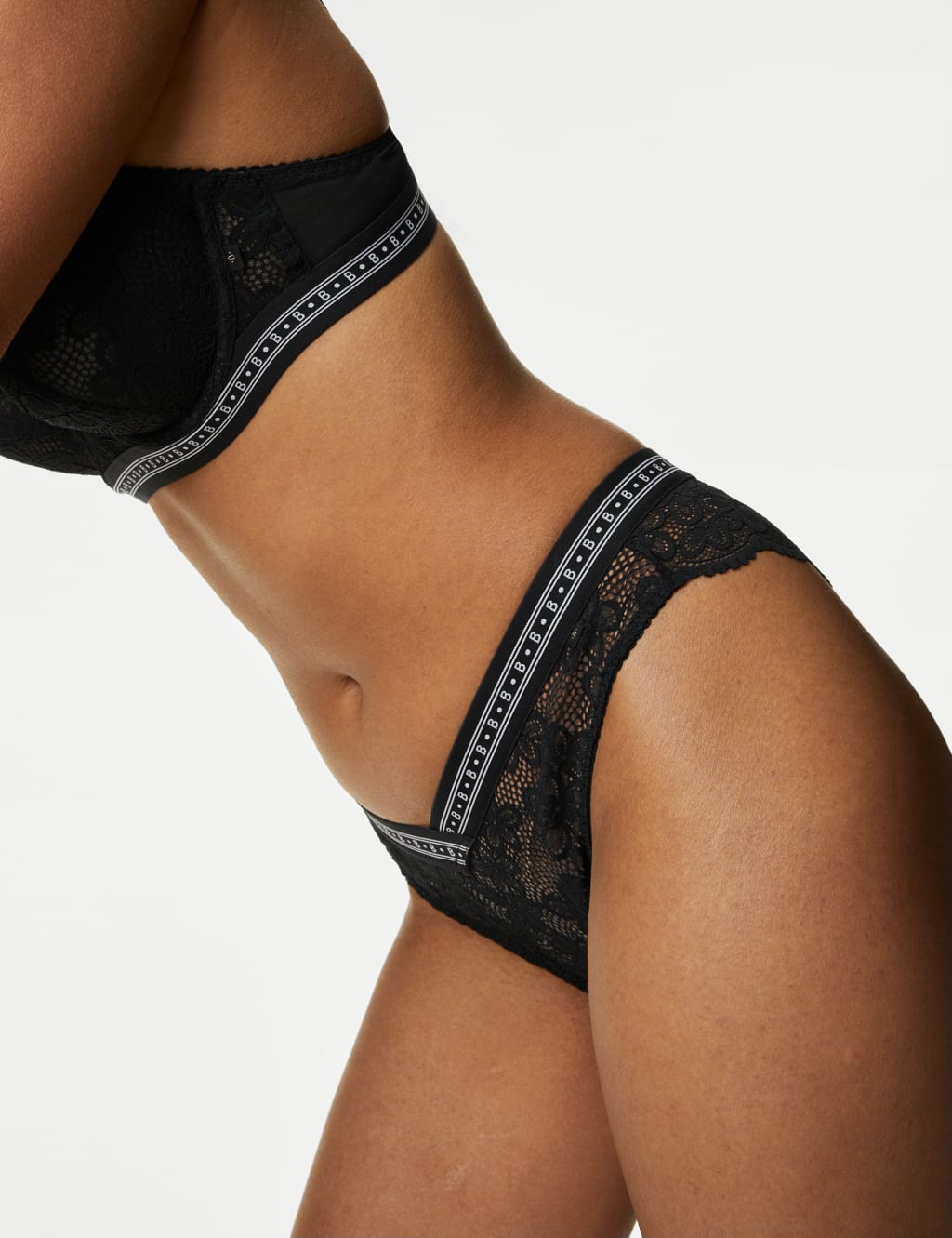 Cleo Lace Wired Balcony Bra Set A-G 5 of 6