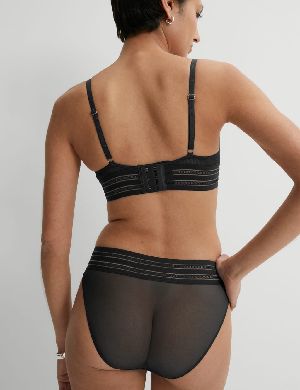 Marseilles Lace Wired Balcony Bra Set A-E 6 of 6