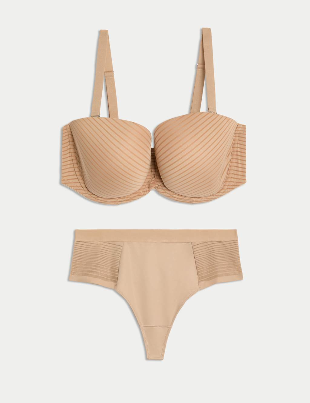 Body Define™ Wired Strapless Bra Set F+ 1 of 6