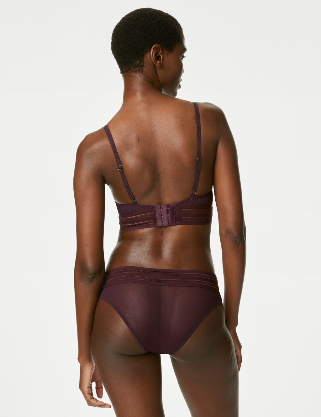 Marseilles Lace Non Wired Bralette Sets A-E 6 of 6