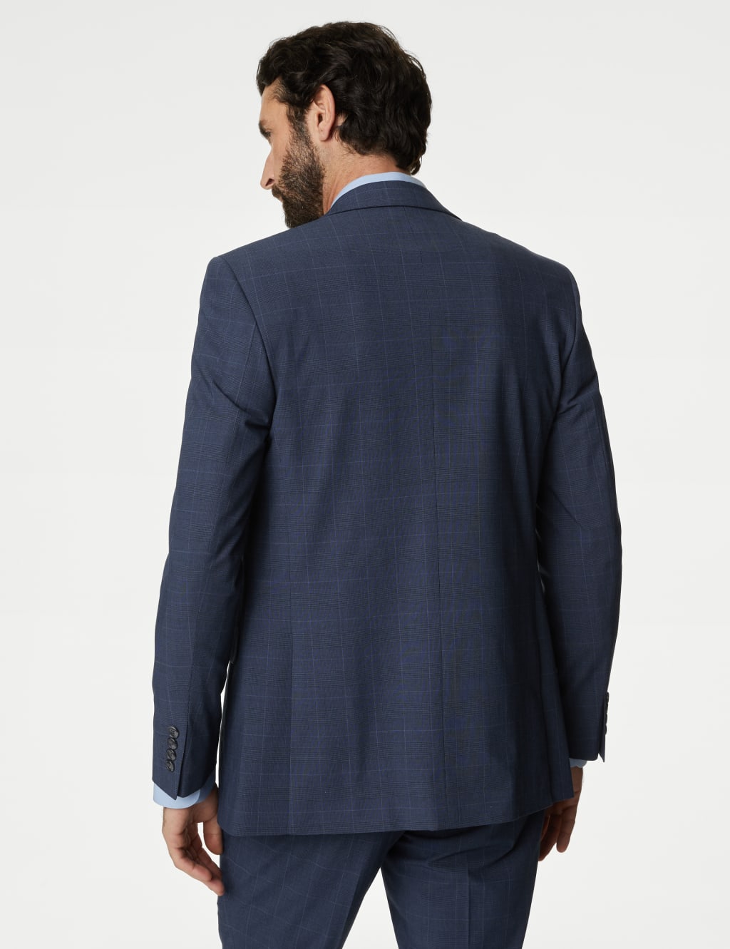 Slim Fit Prince of Wales Check Suit 2 of 7