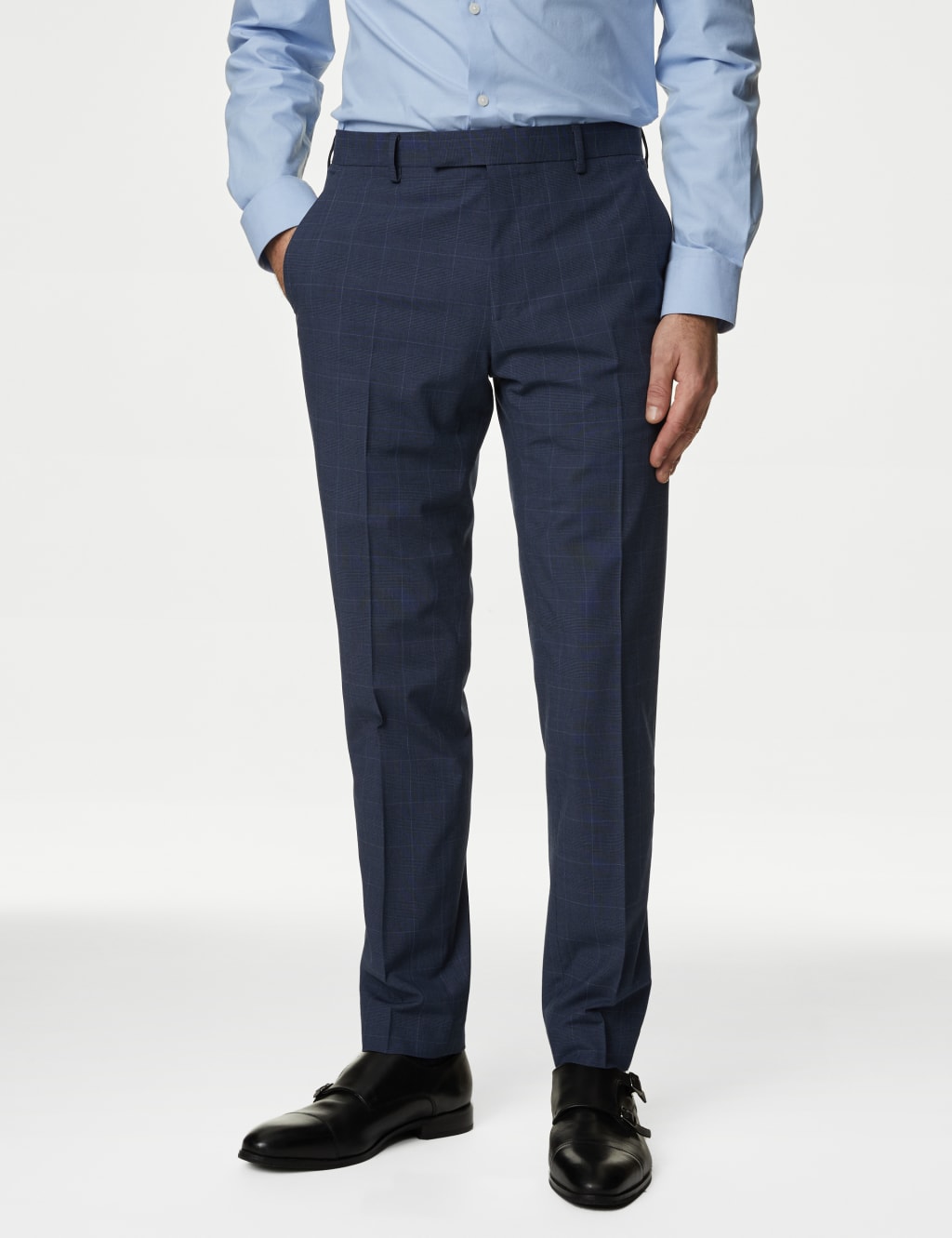 Slim Fit Prince of Wales Check Suit 6 of 7