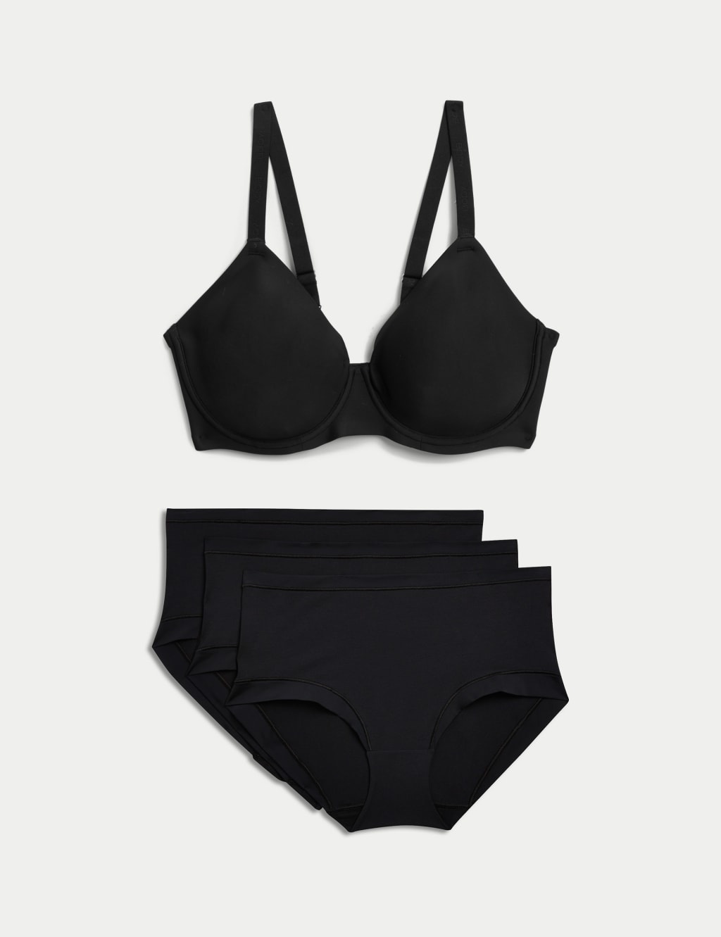 Flexifit™ Invisible Wired Full-cup Bra set A-E 1 of 6