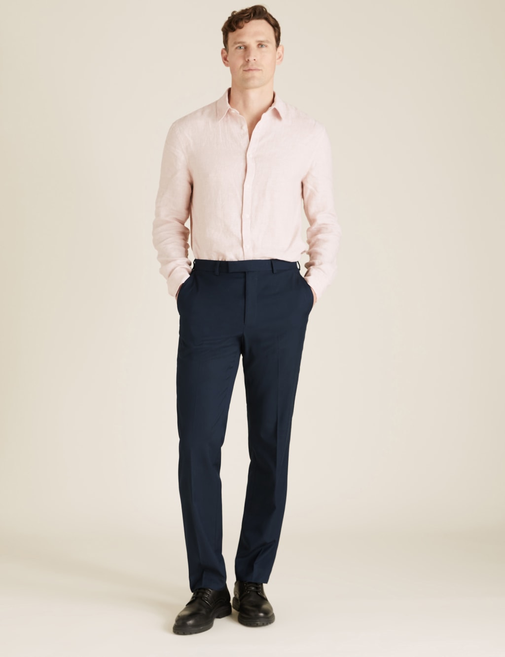 Tailored Fit 3 Piece Suit with Stretch 8 of 8