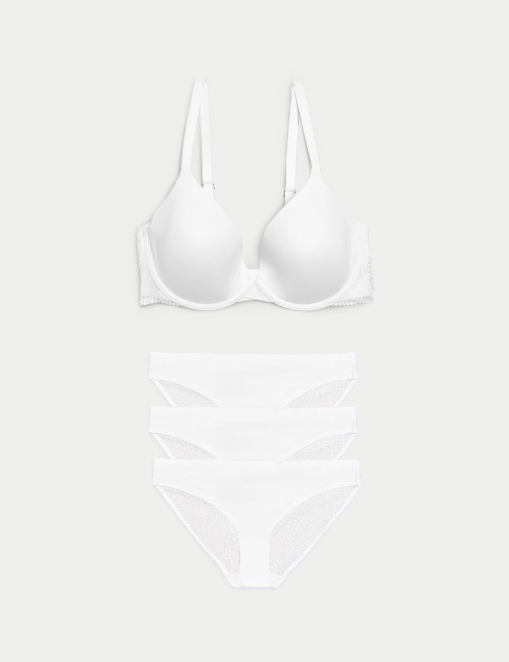 Body Soft™ Wired Plunge Bra set A-E 1 of 6