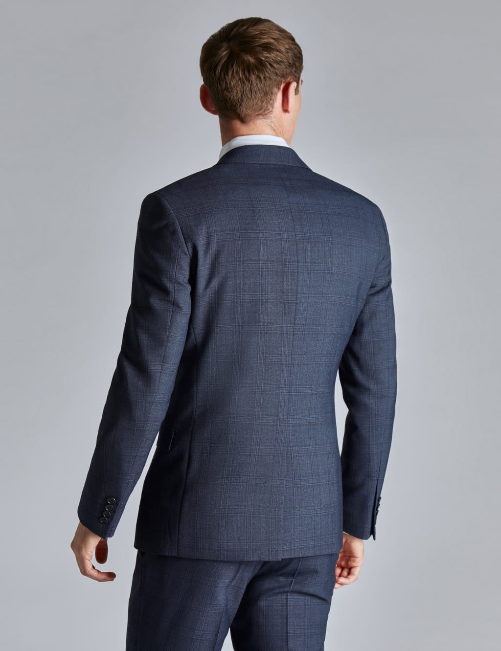 Slim Fit Wool Rich Check Suit 2 of 7