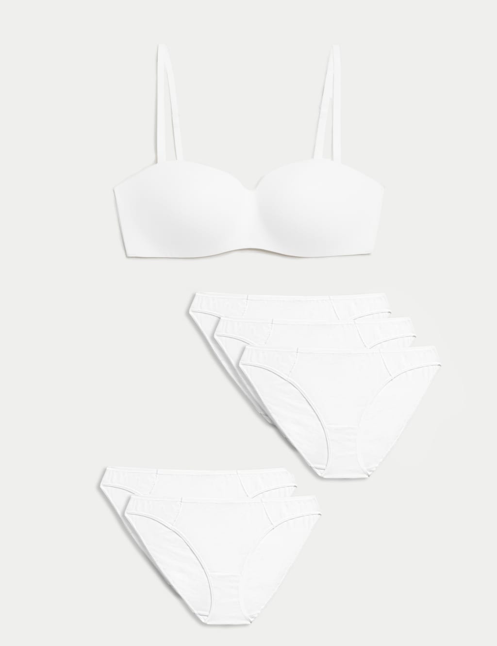 Padded Non Wired Multiway Bra Set A-E 1 of 7