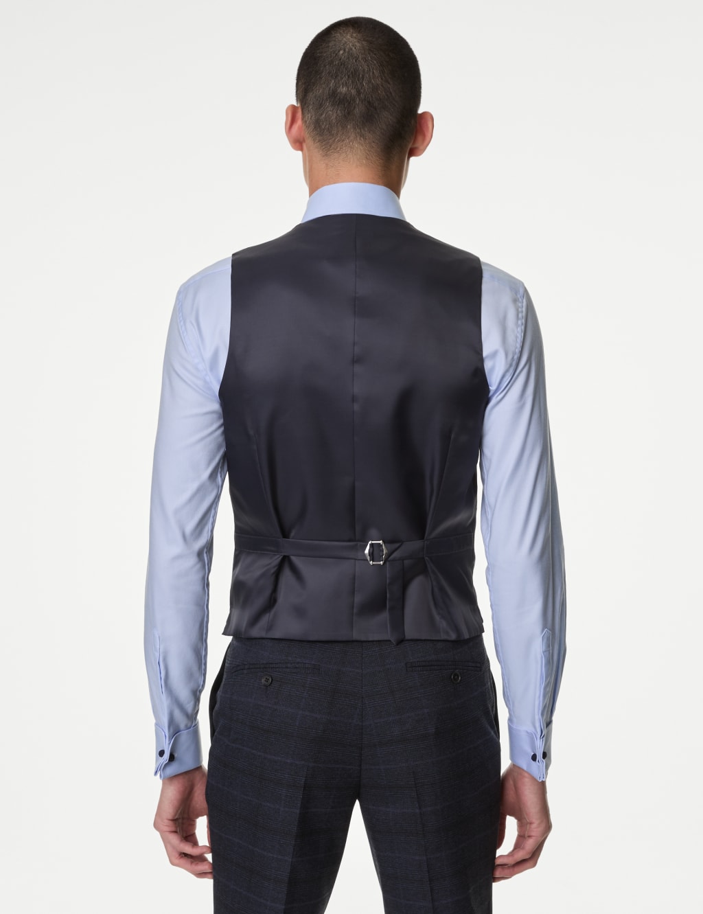Slim Fit Prince of Wales Check Suit 2 of 6