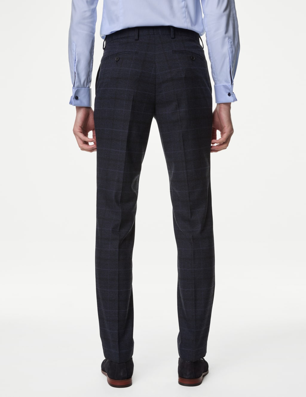 Slim Fit Prince of Wales Check Suit 6 of 6