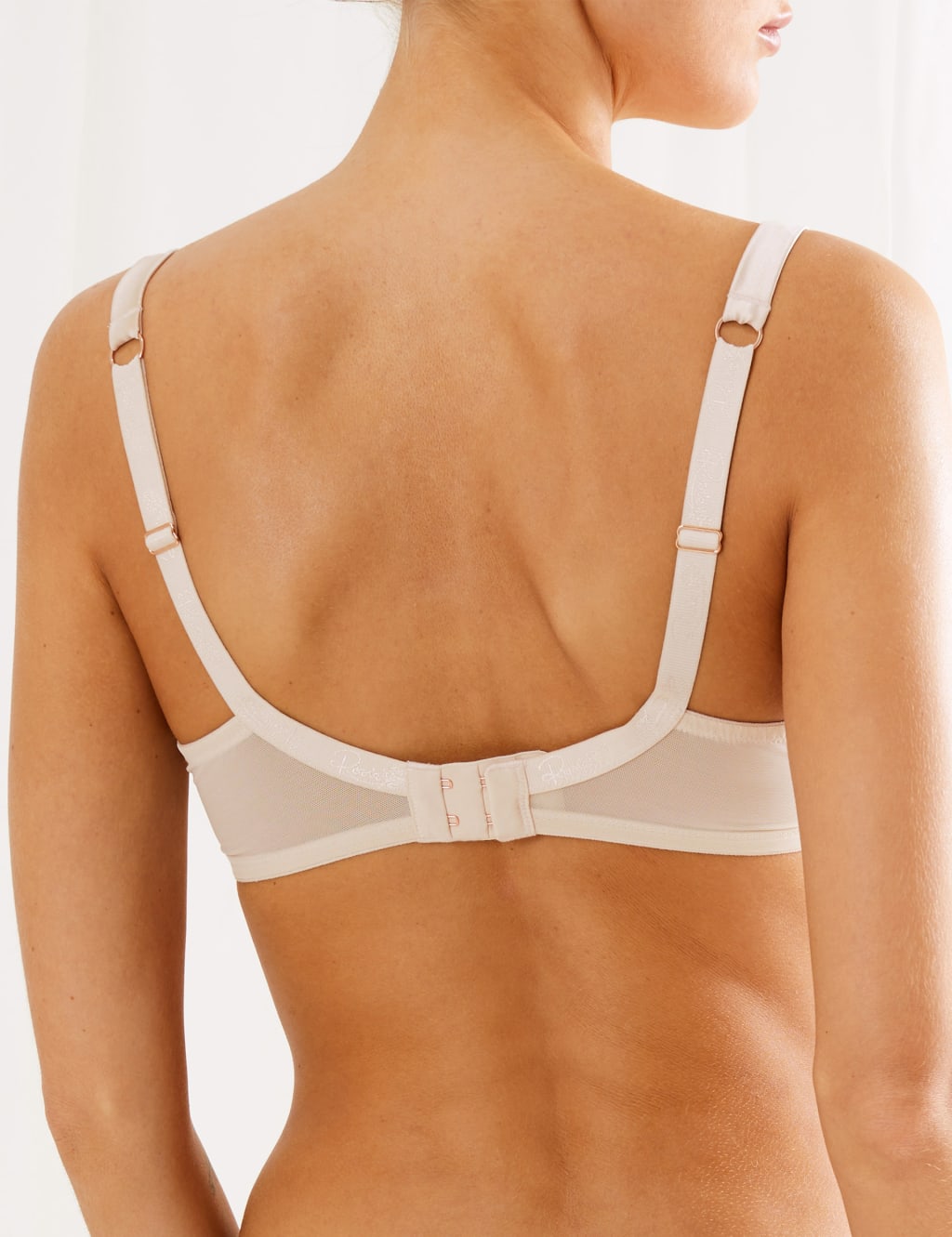 Silk & Lace Underwired Set with Full Cup Bra A-E 4 of 6