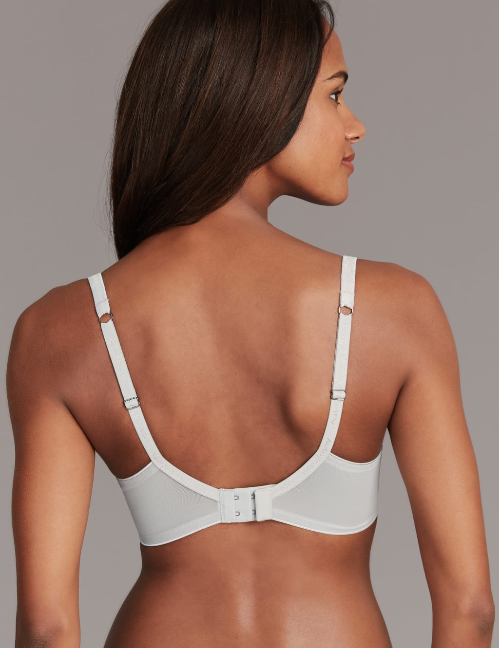 Satin & Lace Set with Padded Plunge Bra A-E 6 of 7