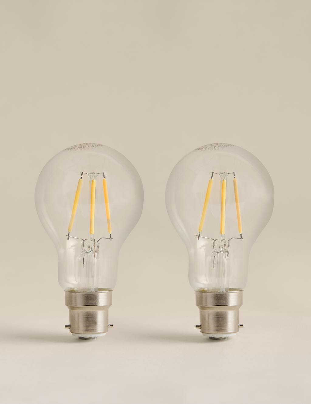 Image of M&S 2 Pack 4W B22 GLS&hellip;