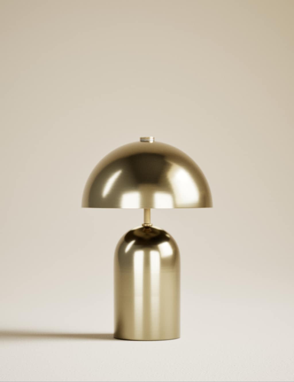 M&S Colby Rechargeable Metal Table Lamp - Antique Brass