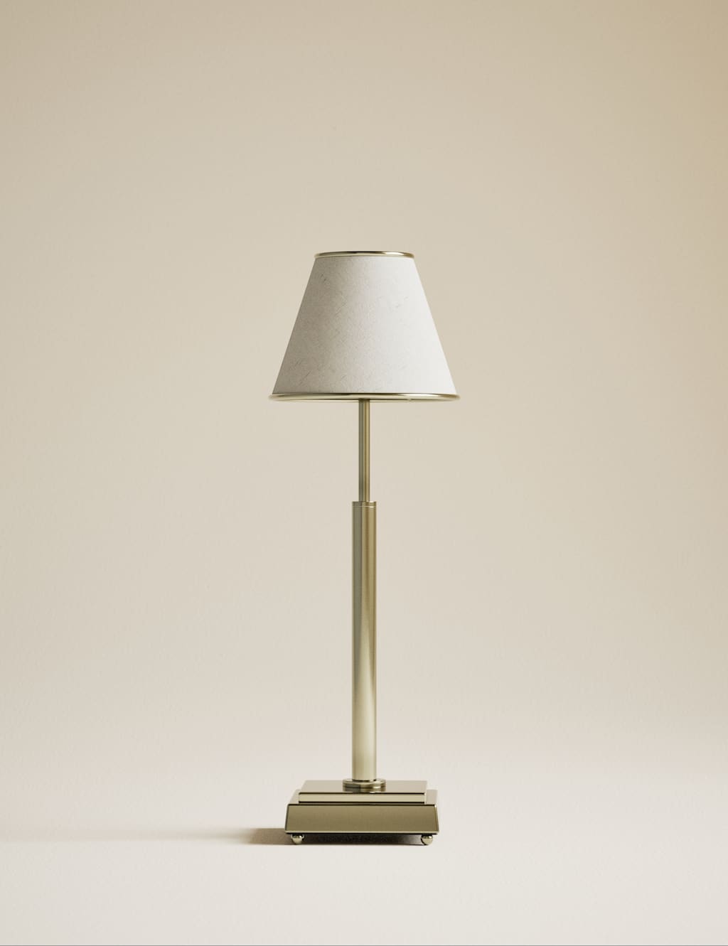 M&S Rechargeable Brass Table Lamp - Antique Brass