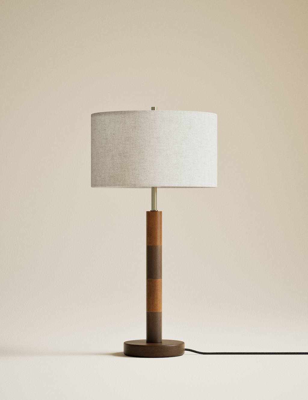 M&S Marlowe Table Lamp - Natural