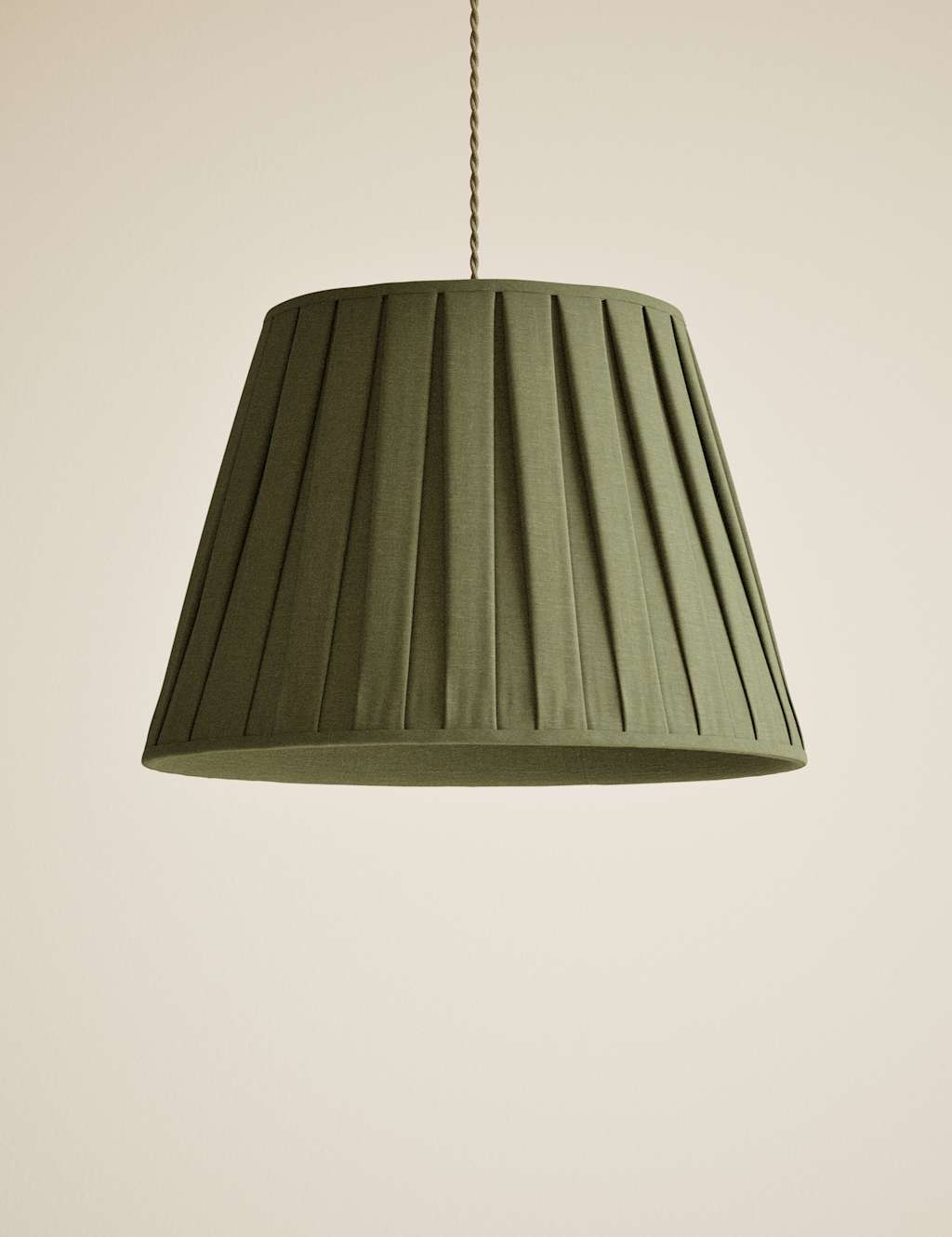 Image of M&S Large Wide Pleated Fabric Shade&hellip;