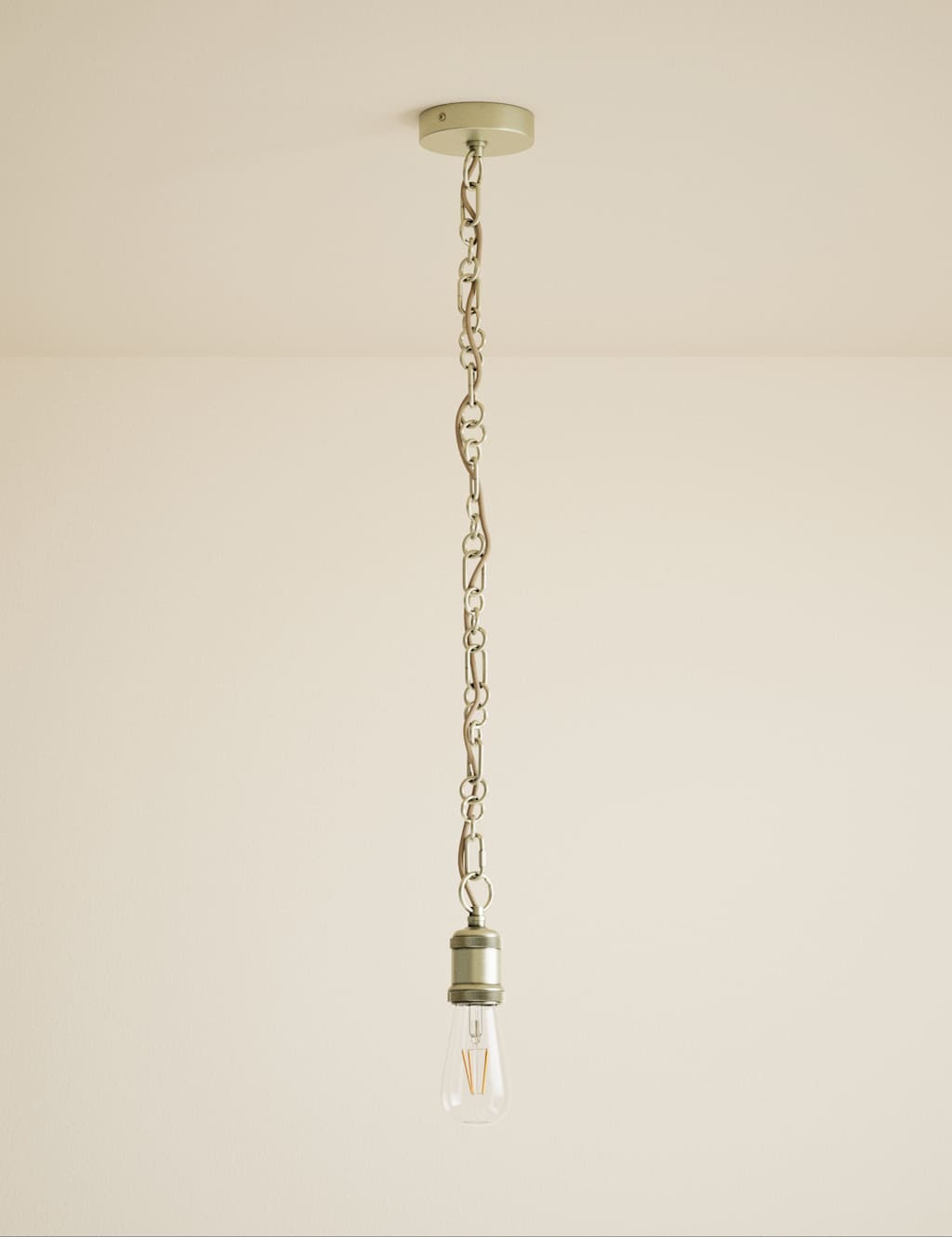 M&S Chain Lighting Cable Kit - Antique Brass
