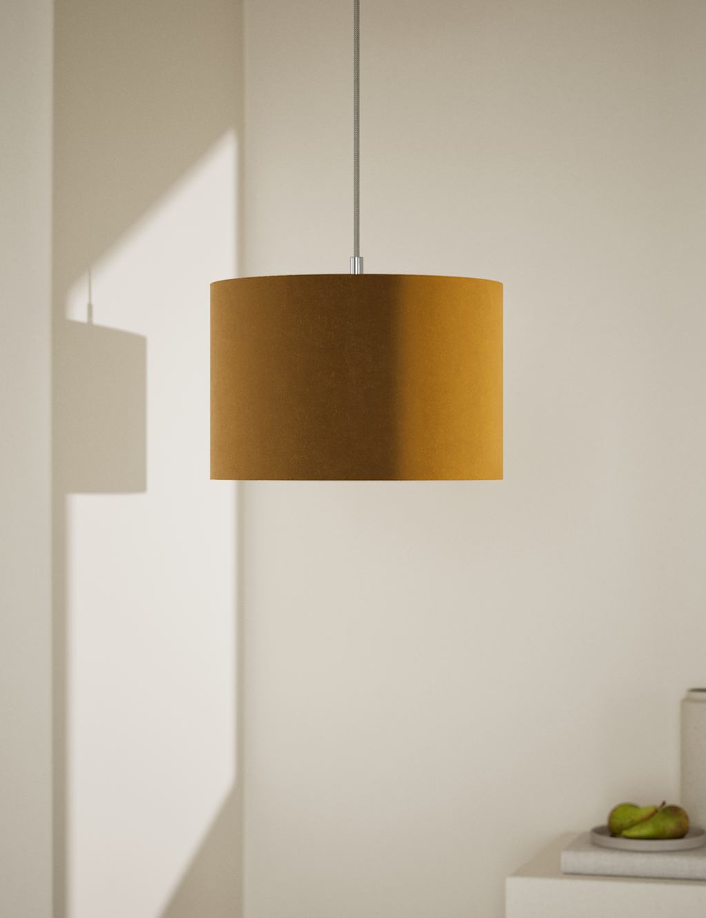 Velvet Lamp Shade