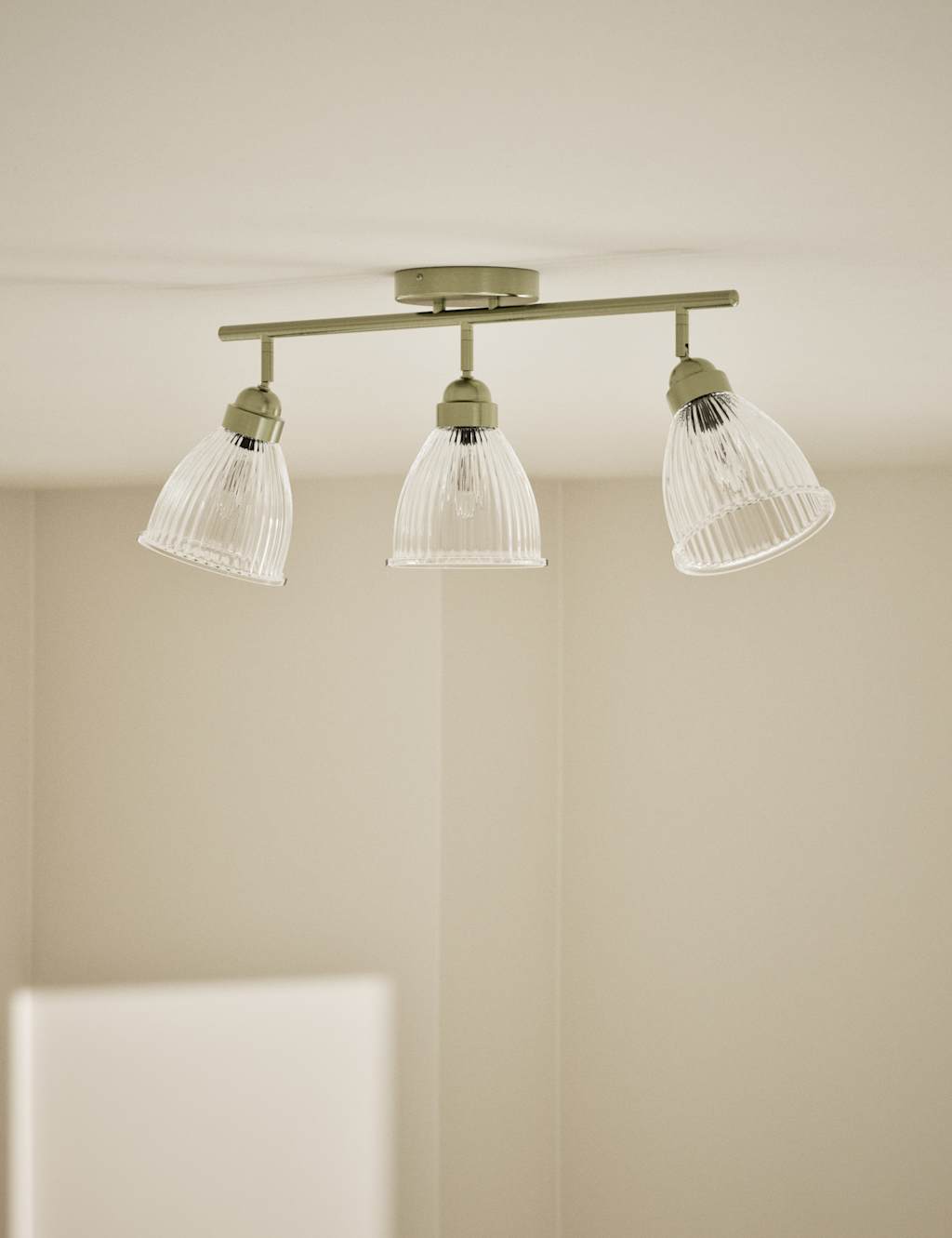 Florence 3 Light Flush Bar Light