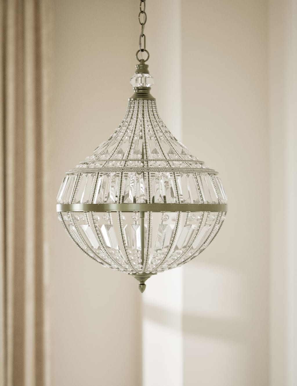 Beaded Chandelier