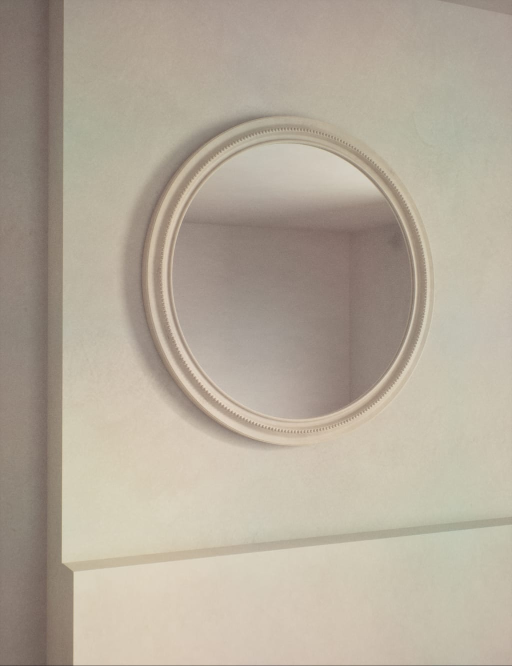Daphne Round Hanging Wall Mirror