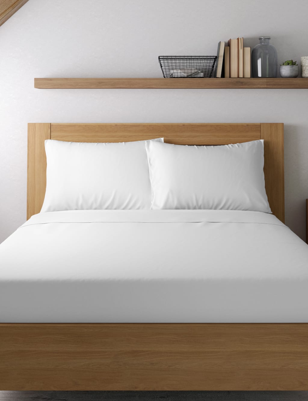 2pk Bamboo Cotton Pillowcases