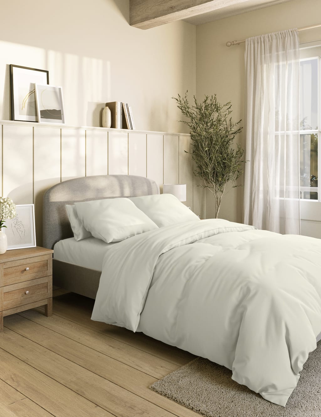 Pure Cotton 180 Thread Count Duvet Cover