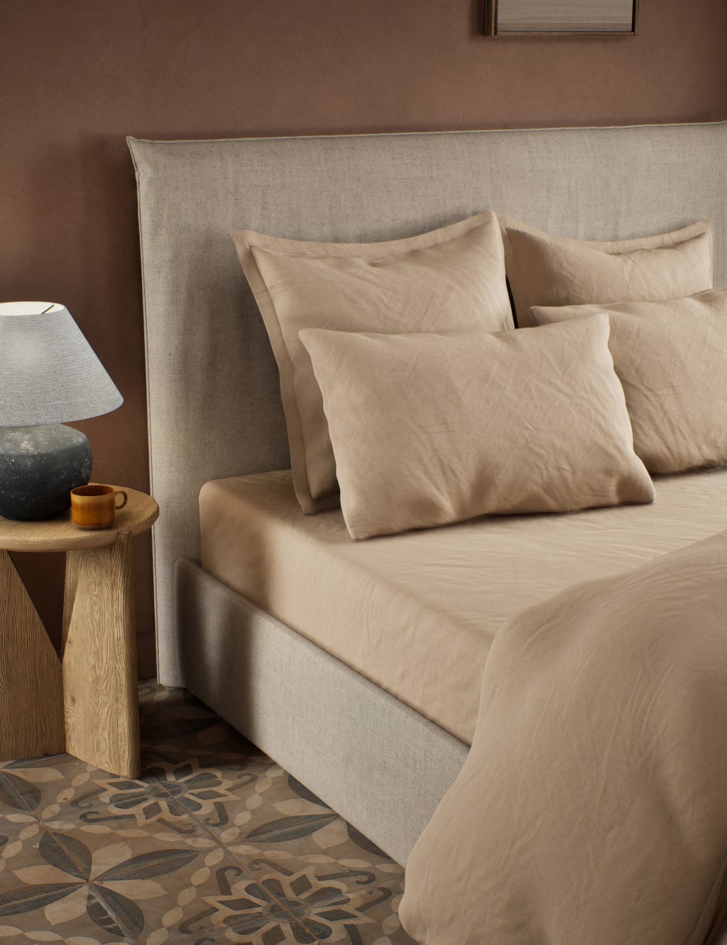 2pk Washed Cotton Oxford Pillowcases