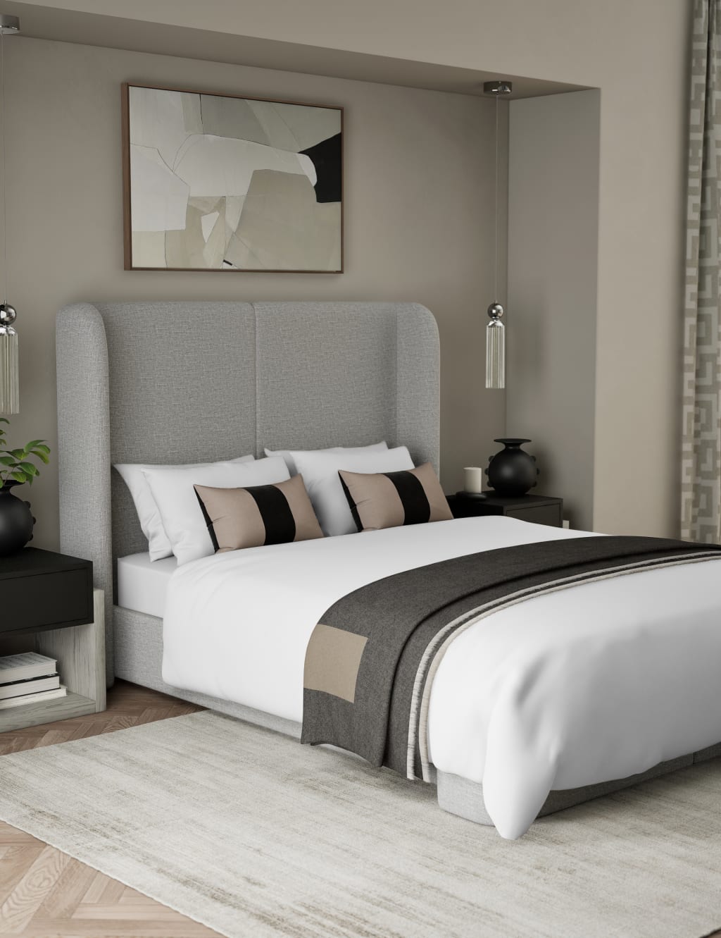 500 Thread Count Pure Cotton Sateen Bedding Set